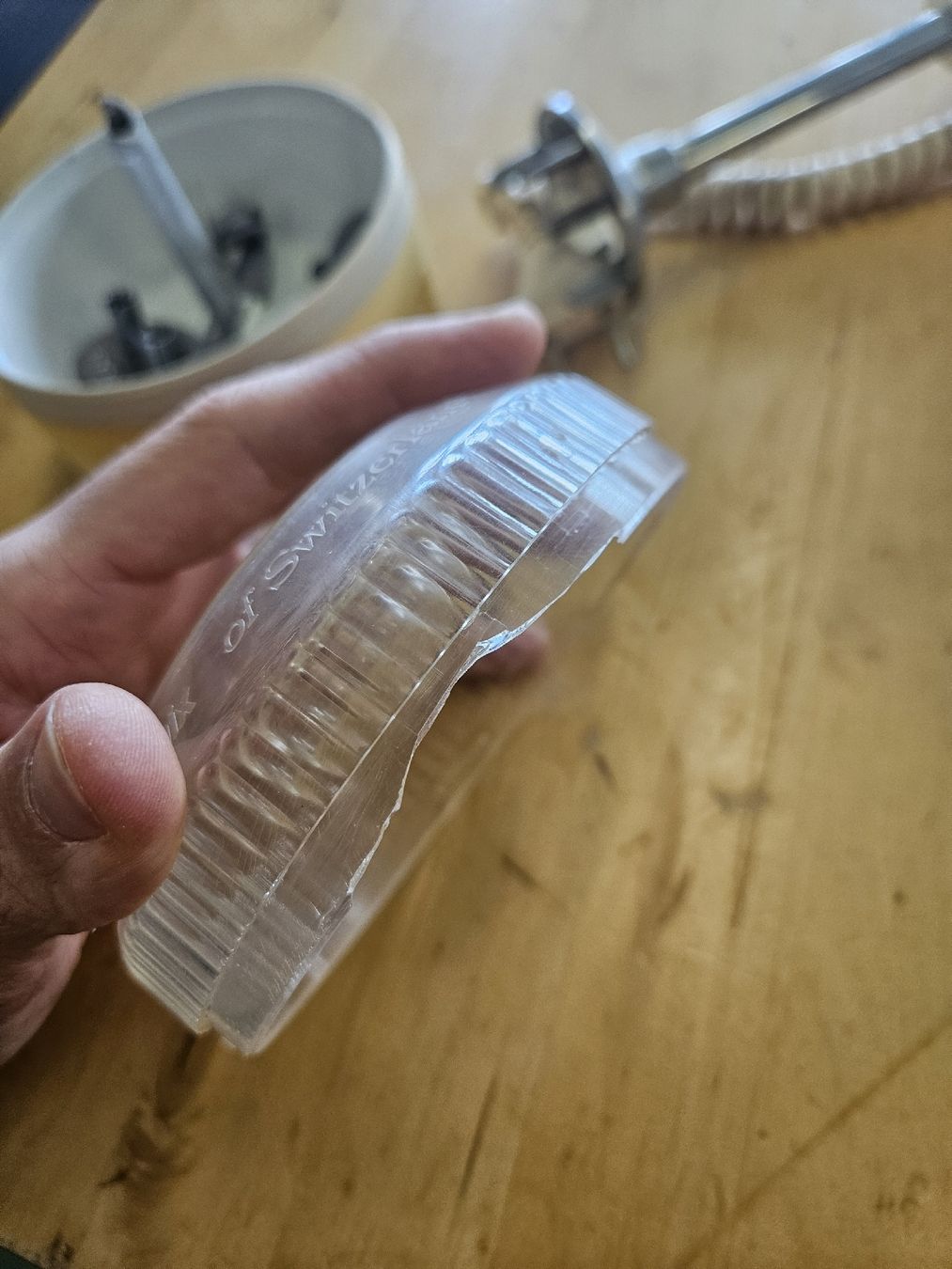 Bamix Küchengeräte: Stabmixer Bamix mit Zubehör – Gebraucht aus Pratteln von Cartonsducoeur_bl 6