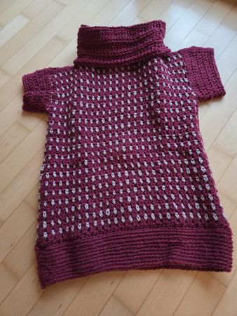 Woll-Pullunder oversize Gr.S/M 
