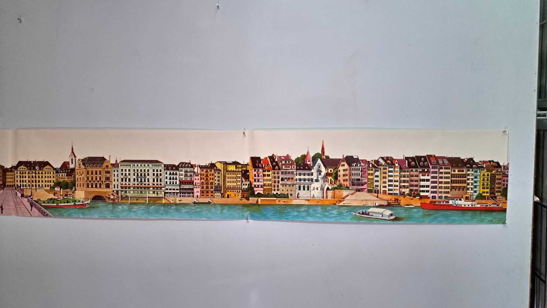 Foto & Immagini: Plakat -  Panorama Grossbasel - Rheinbrücke – Usato da Zwingen venduto da Tigertimmi 1