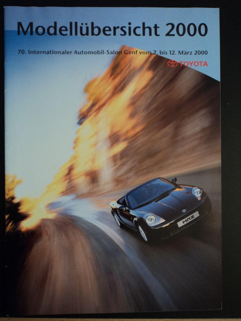 Toyota Documenti: Prospekt Toyota Programm 200 MR2 Celica Corolla Yaris Hilux – Usato da Schwarzenburg venduto da modelCARama 1