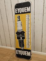 Eyquem Thermometer, Vintage Blechschild Rarität, Top! 