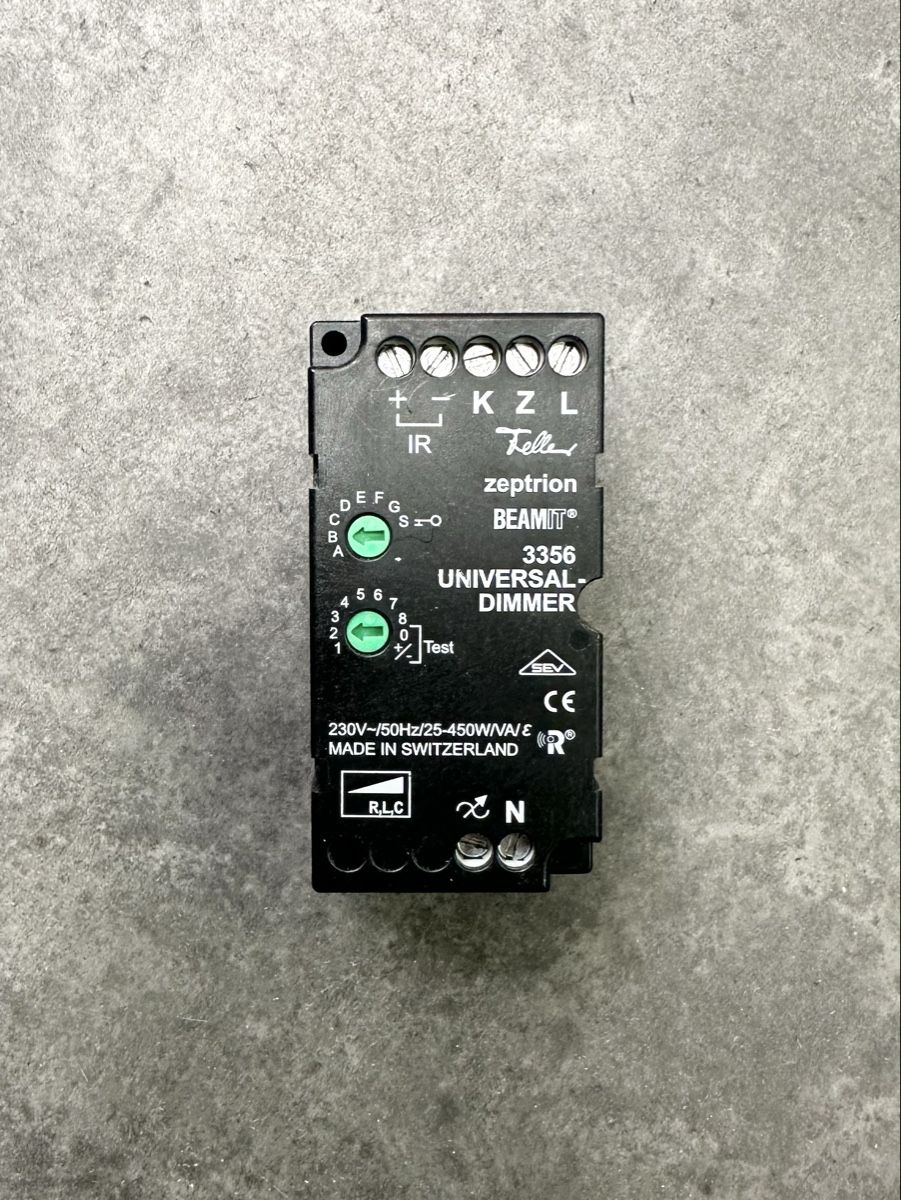 Zeptrion Interruttori: Feller zeptrion 3356 IR Universal Dimmer – Usato da Bad Ragaz venduto da Zigga81