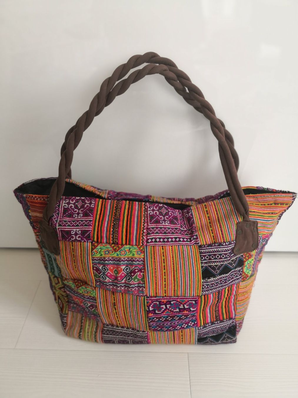 Taschen für Damen: 🤩BOHO-CHIC HANDGEMACHTE ETHNO PATCHWORK XXL TASCHE NEU – Neu (gemäss Beschreibung) aus Olten von Naja-Twins-Twins 3