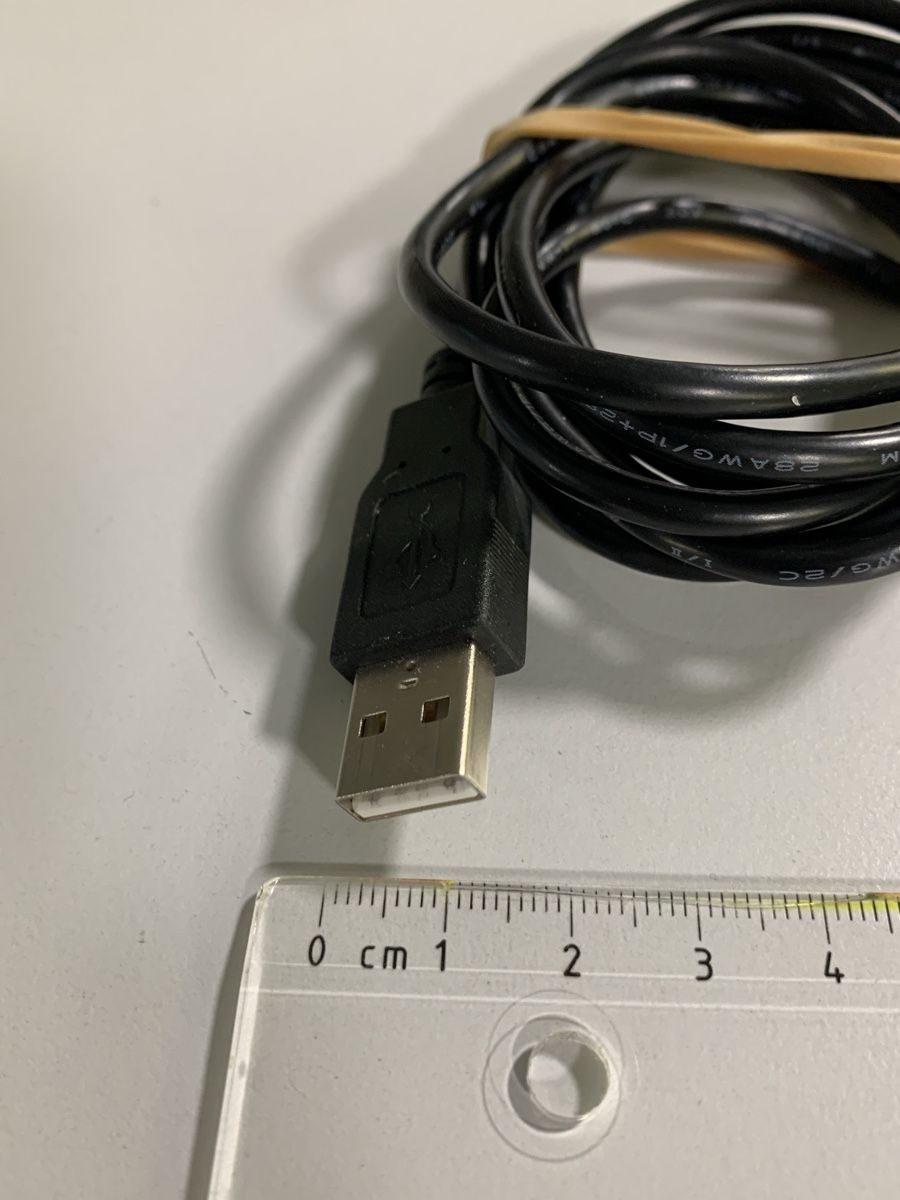 Cavi: USB Kabel Ladekabel schwarz 1m lang – Nuovo (secondo la descrizione) da Erlenbach ZH venduto da Ritschly 2