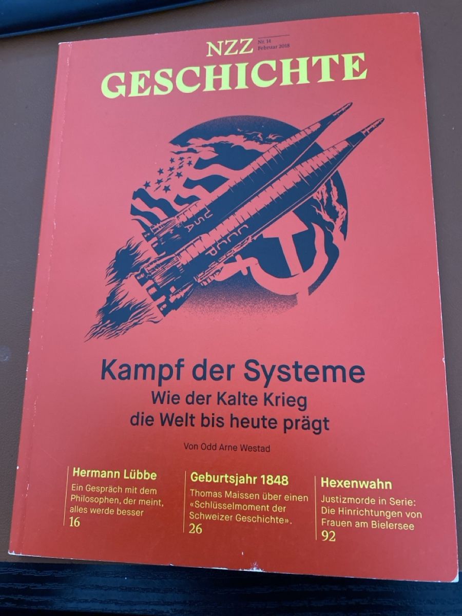 Riviste & Magazine: NZZ Geschichte 11/2018: Kampf der Systeme, Top Zustand – Usato da Erlinsbach SO venduto da Silverstorm