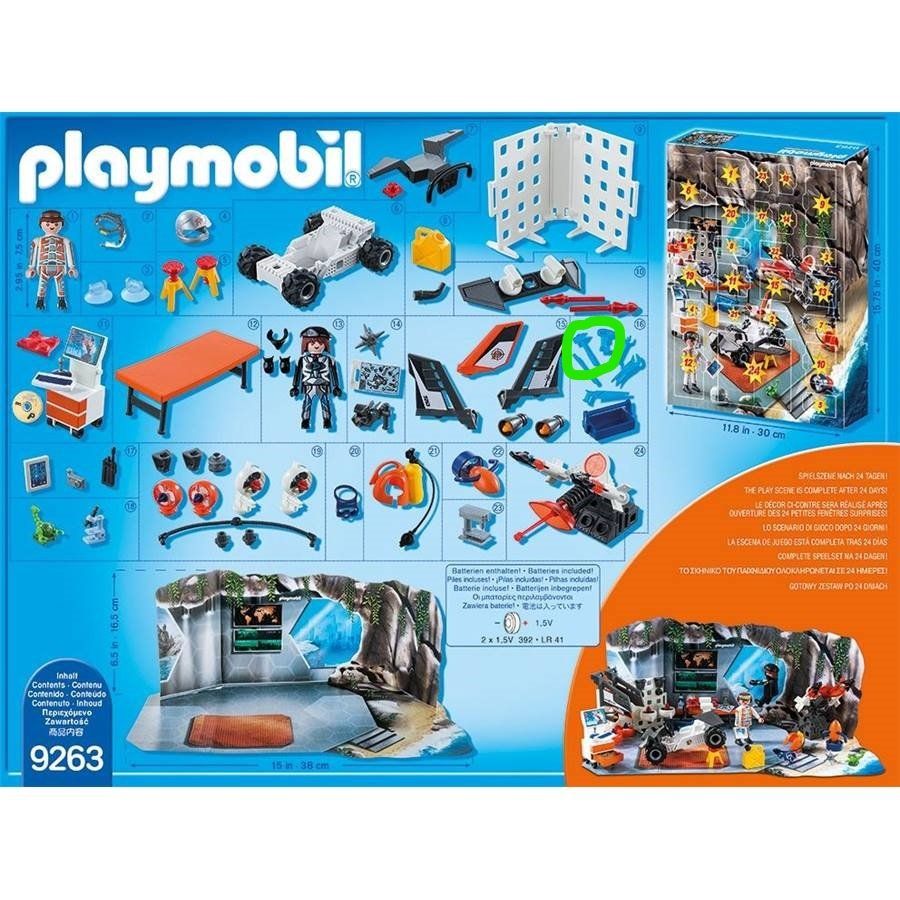 Playmobil Spielzeuge: Playmobil 9263 - Advent Calendar - Top Agents – Gebraucht aus Arbedo von nadia1973 7