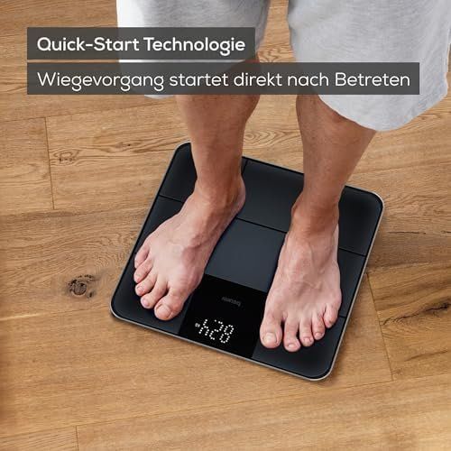 Bilance pesapersone: Glaswaage Digitale Personenwaage Magic-Display matter – Nuovo e nell'imballaggio originale da Hundwil venduto da Stallone5 2