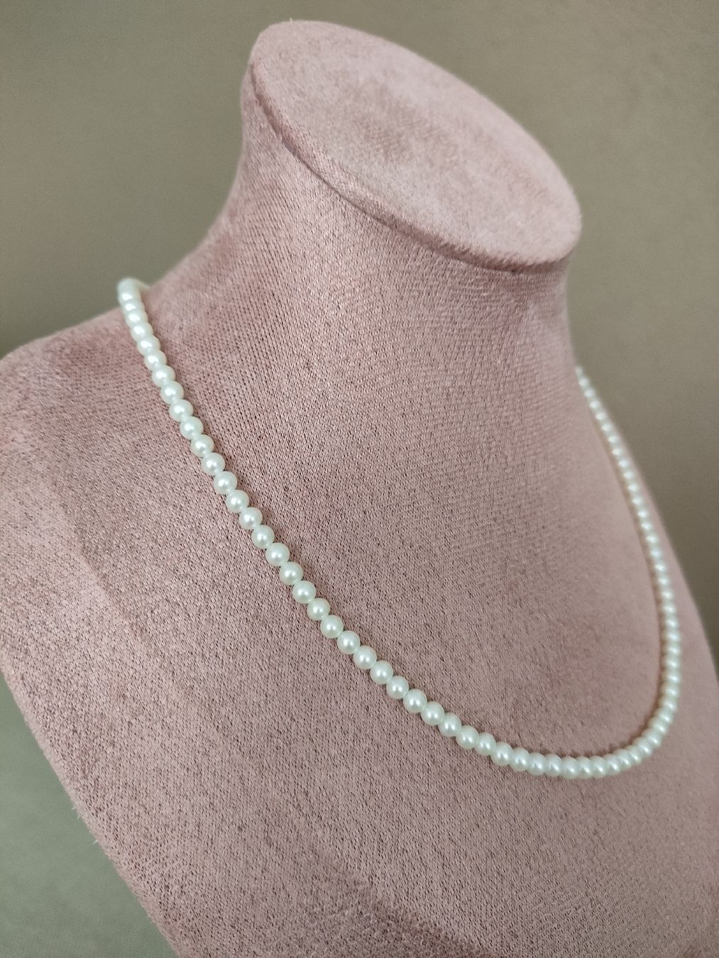 Catenine: Süsswasserperlen Kette AAA Qualität – Nuovo e nell'imballaggio originale da Bern venduto da Lidia.5 3