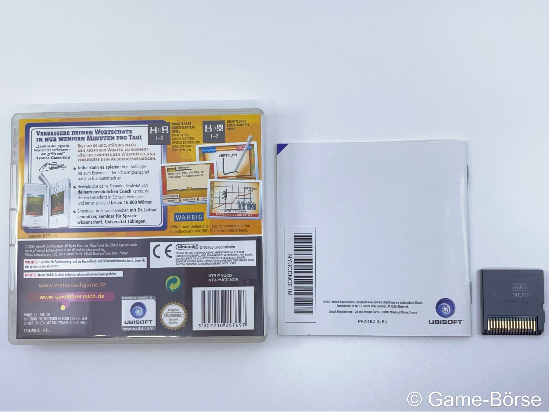Nintendo Giochi: DS Mein Wortschatz Coach – Usato da Stettfurt venduto da GameBoerse 1