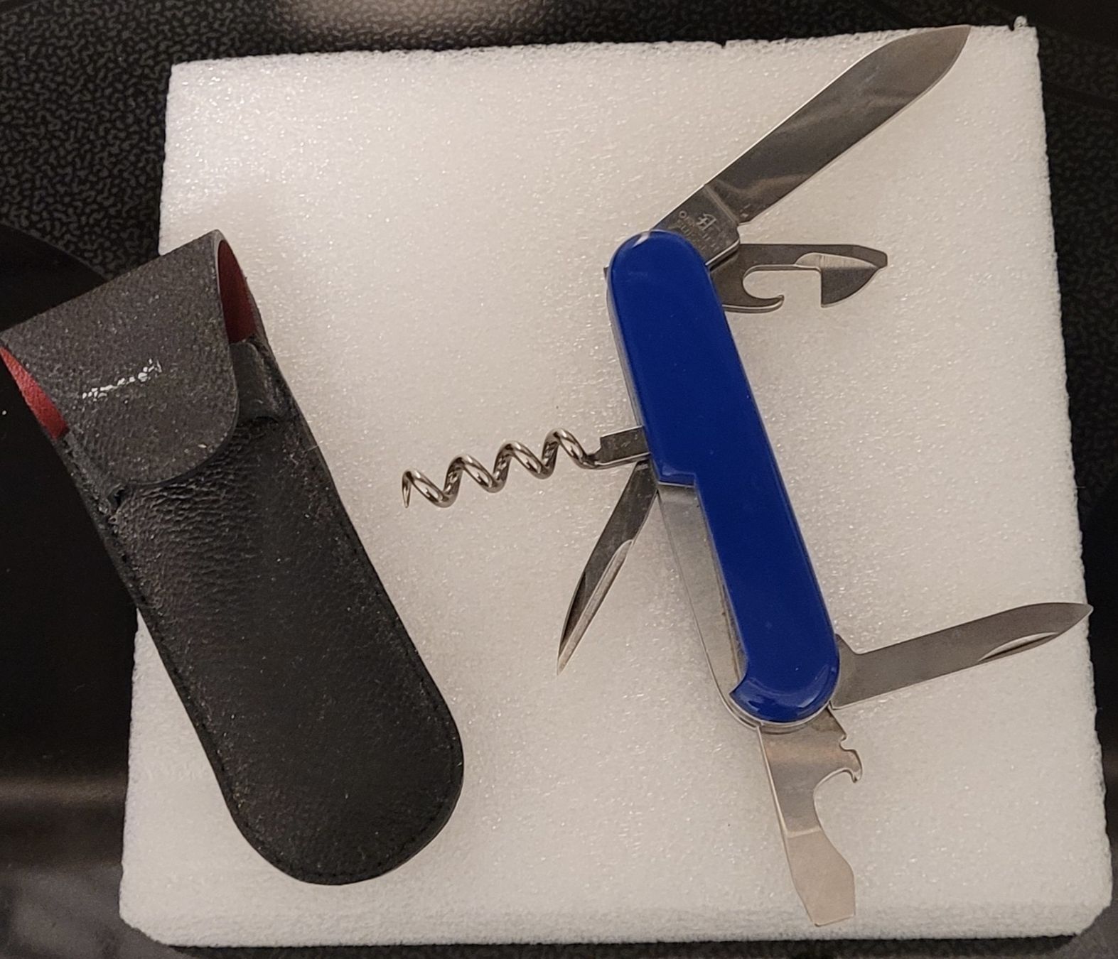 Victorinox Coltelli tascabile: VICTORINOX Taschenmesser mit Werbung – Usato da Obernau venduto da Obernau_52 1