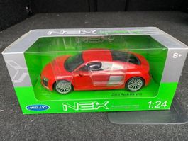 Audi R8 V10 2016 Welly 1:24 Modellauto