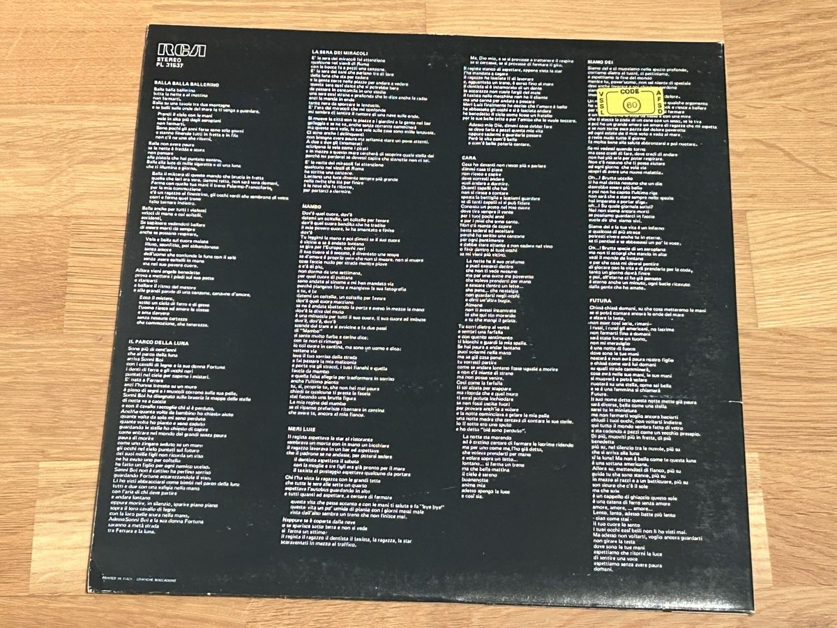 Schallplatten: Lucio Dalla. 🇮🇹. 1980. dalla – Gebraucht aus Faulensee von Mizuno06 3