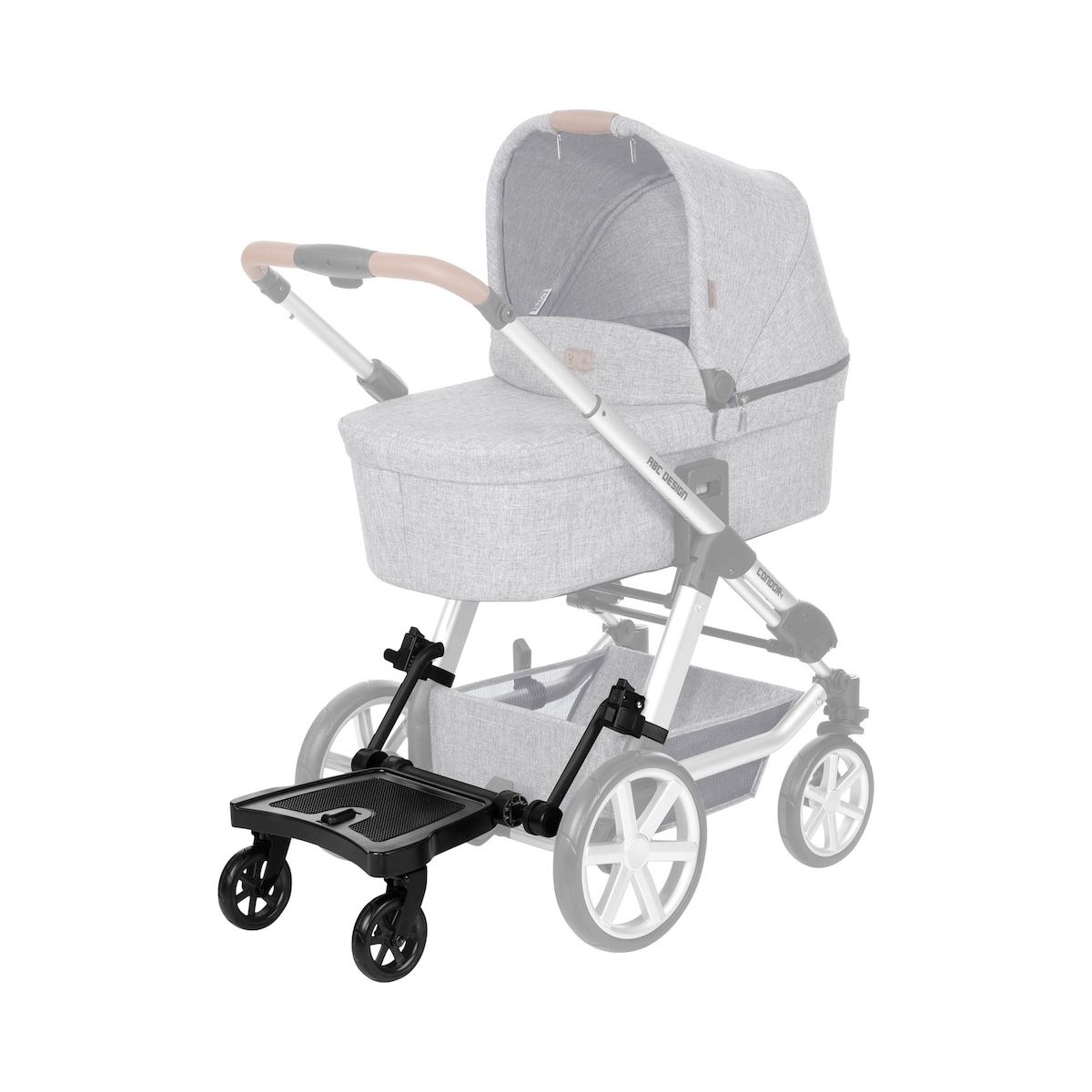 ABC Design Accessori per carrozzine: ABC DESIGN Buggy-Board Kiddy Ride On 2 mit Sitz – Nuovo e nell'imballaggio originale da Aesch BL venduto da Molny 3