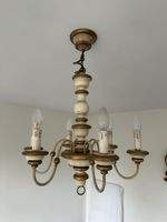 Antiker Kronleuchter 5-flammig Shabby Vintage Stil Deko Land