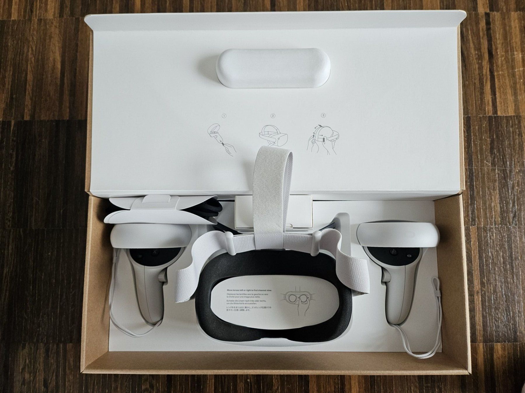 VR Brille: Oculus Quest 2 VR + Controller im Originalkarton (128 GB) – Gebraucht aus Zürich von adr_5vms 2