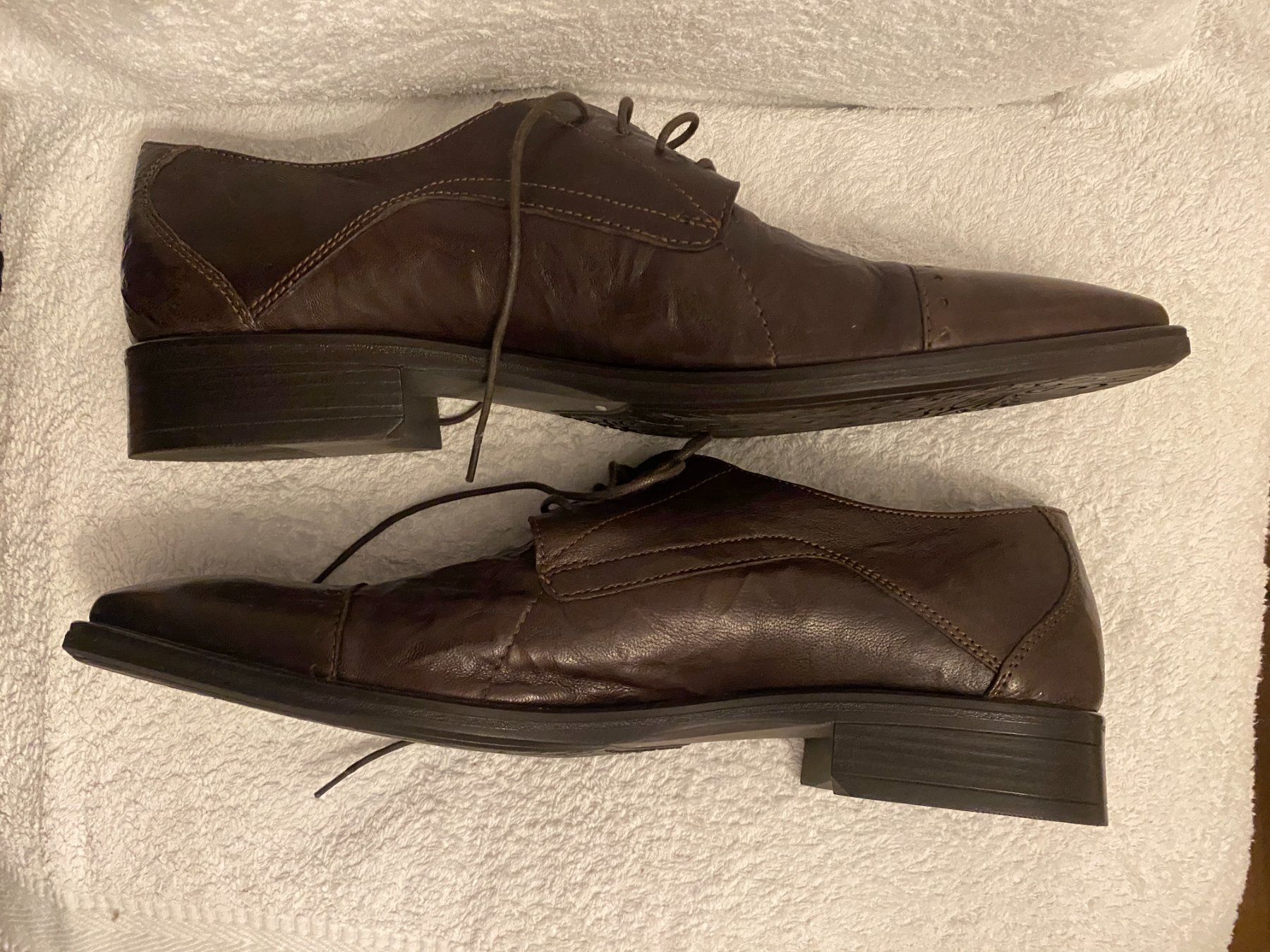 Scarpe da uomo: Herren Leder Schuh – Usato da Birsfelden venduto da edw_2mjn 1