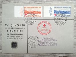 TR51 Enveloppe + Timbre Suisse 1939