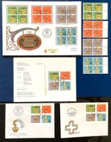 1983 -Pro Patria FDC + Brief -Grossbrief + 4er Satz ET +Div.