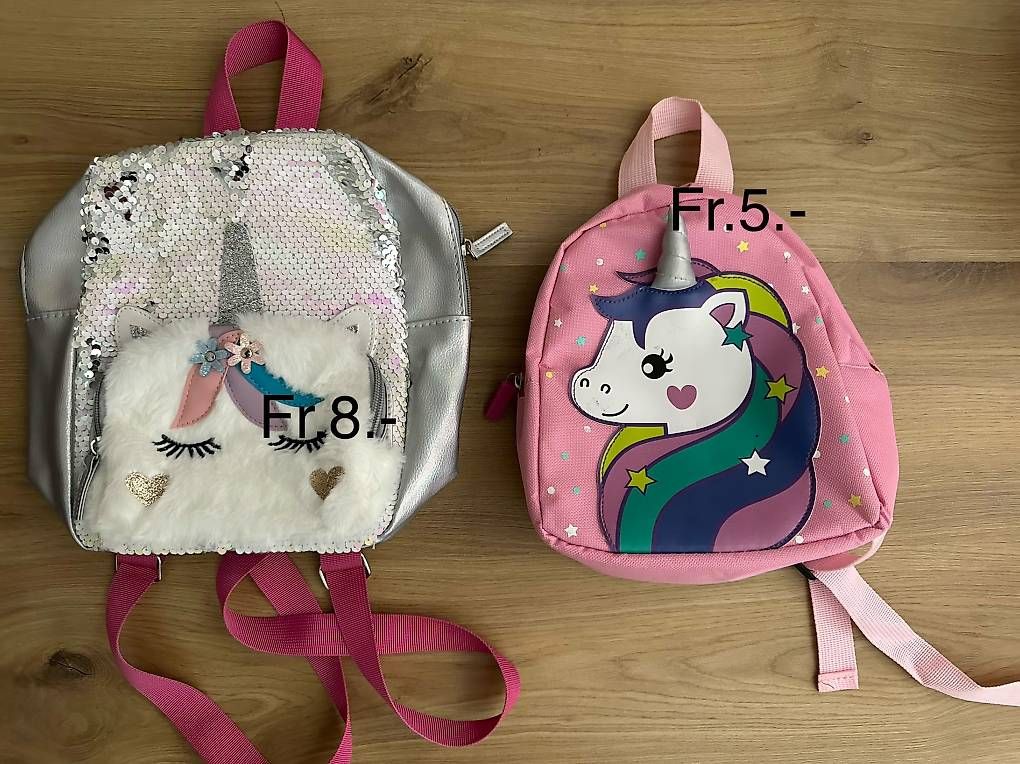 Kindertaschen: Kleidkinder Rucksack (Einhorn) – Gebraucht aus ramsen von win_vtw2 1