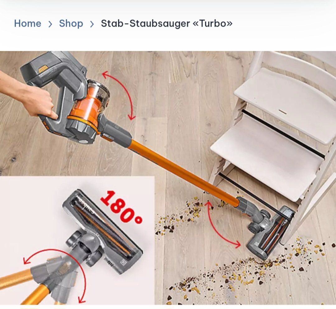 Fust Aspirapolveri & Accessori: Akku Staubsauger – Usato da Port venduto da sold54 5