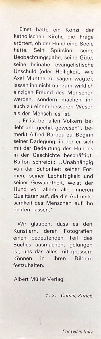 Libri: Hunde die wir lieben – Usato da Sarnen venduto da Livres 2