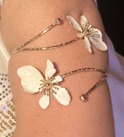 Bracelet de bras ou cheville fleurie
