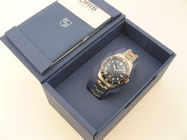 Neue, ungetragene Oris Divers Date-Blau mit 2 Jahr- Garantie