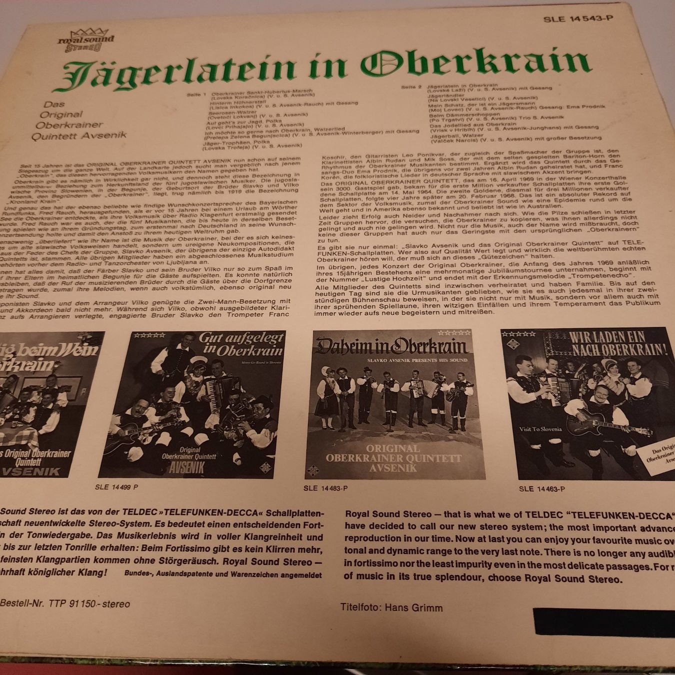 Dischi in vinile: Jägerlatein in Oberkrain – Usato da Buochs venduto da Nyima21 1
