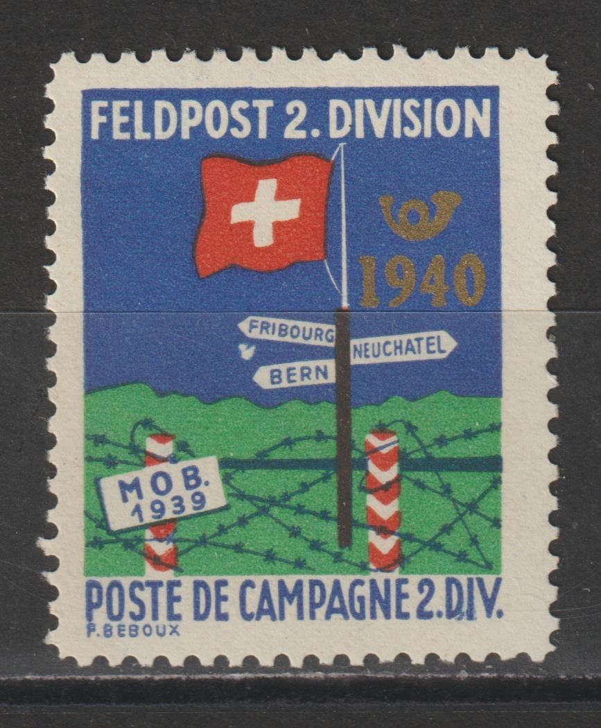 Tutti i francobolli: Feldpost Nr. 4b/1 ** – Usato da Siebnen venduto da Fstaehli