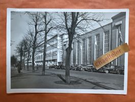 Alte Ansichtskarte Schweizer Mustermesse Basel, 1948!