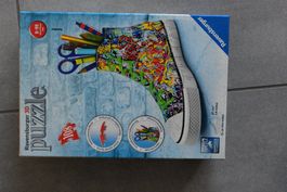Puzzle -  Stifthaltung -  Schuh