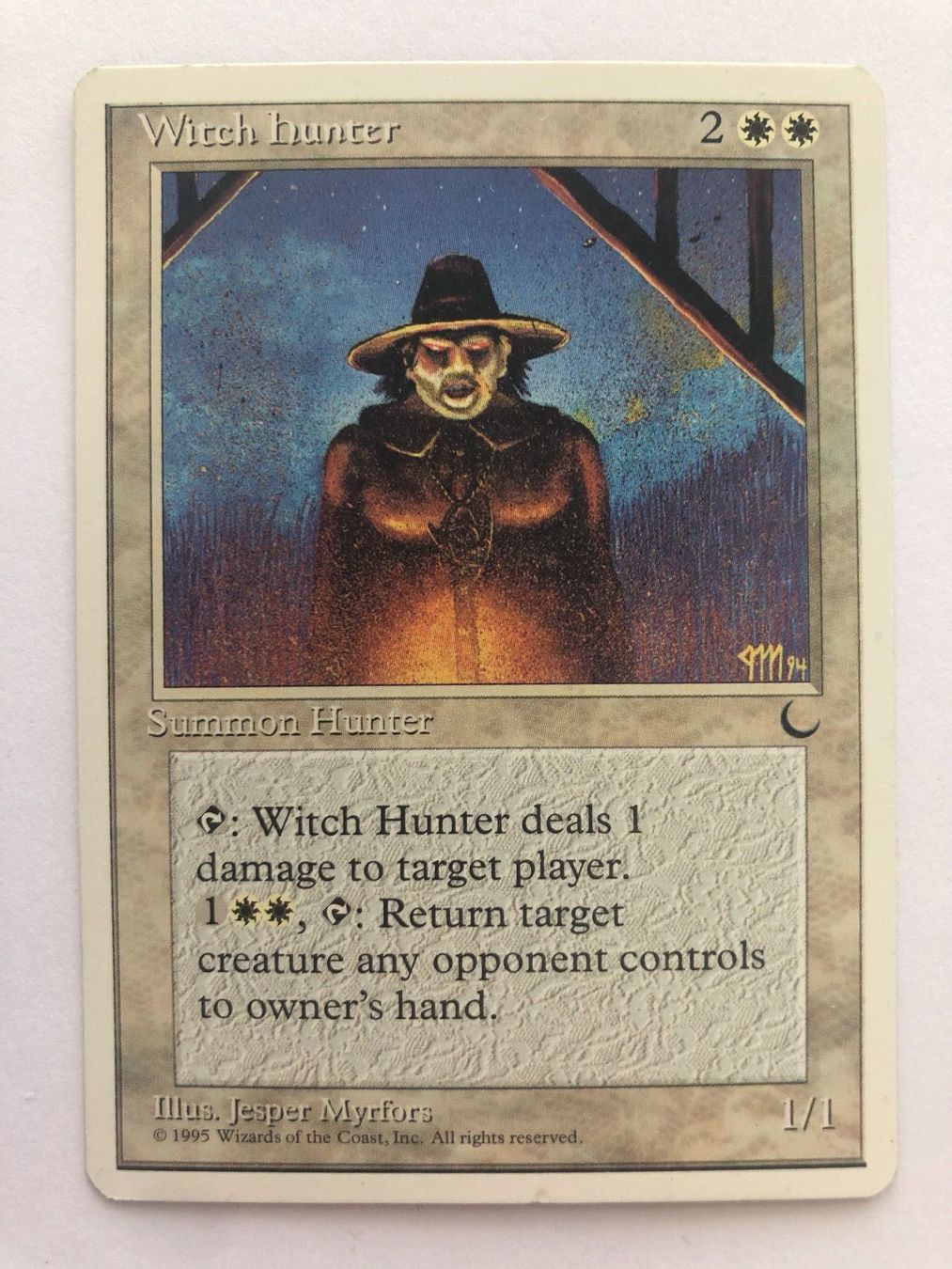 Cartoline: MTG - Witch Hunter – Usato da Zürich venduto da T_H_O_M_A_S