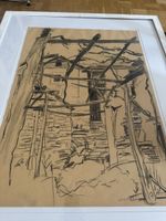 Hermann Jakl – Casa Palla Boschetto 1975 – Originalzeichnung