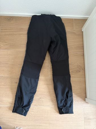 Motorradhose schwarz mit Innenfutter gebraucht Zustand