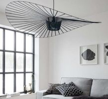 Schwarze Designer‑Hängeleuchte – neu, unbenutzt
