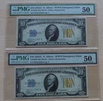 USA ++ 2x 10.- US-Dollars 1934 Gelb