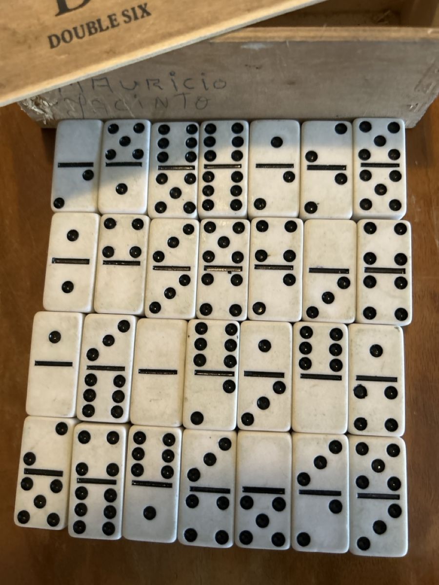 Spiele: Set domino Double Six con scatola  – Gebraucht aus Caslano von iguidice01 2