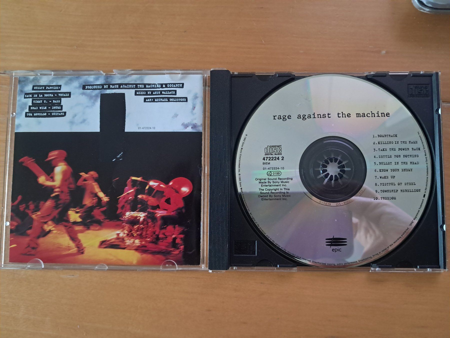CDs: Rage Against The Machine (1992, CD) – D'occasion à Zürich par Oi_love_Oilas81 1