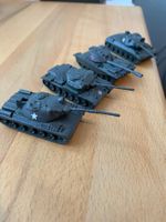 4 Panzer für Spur HO