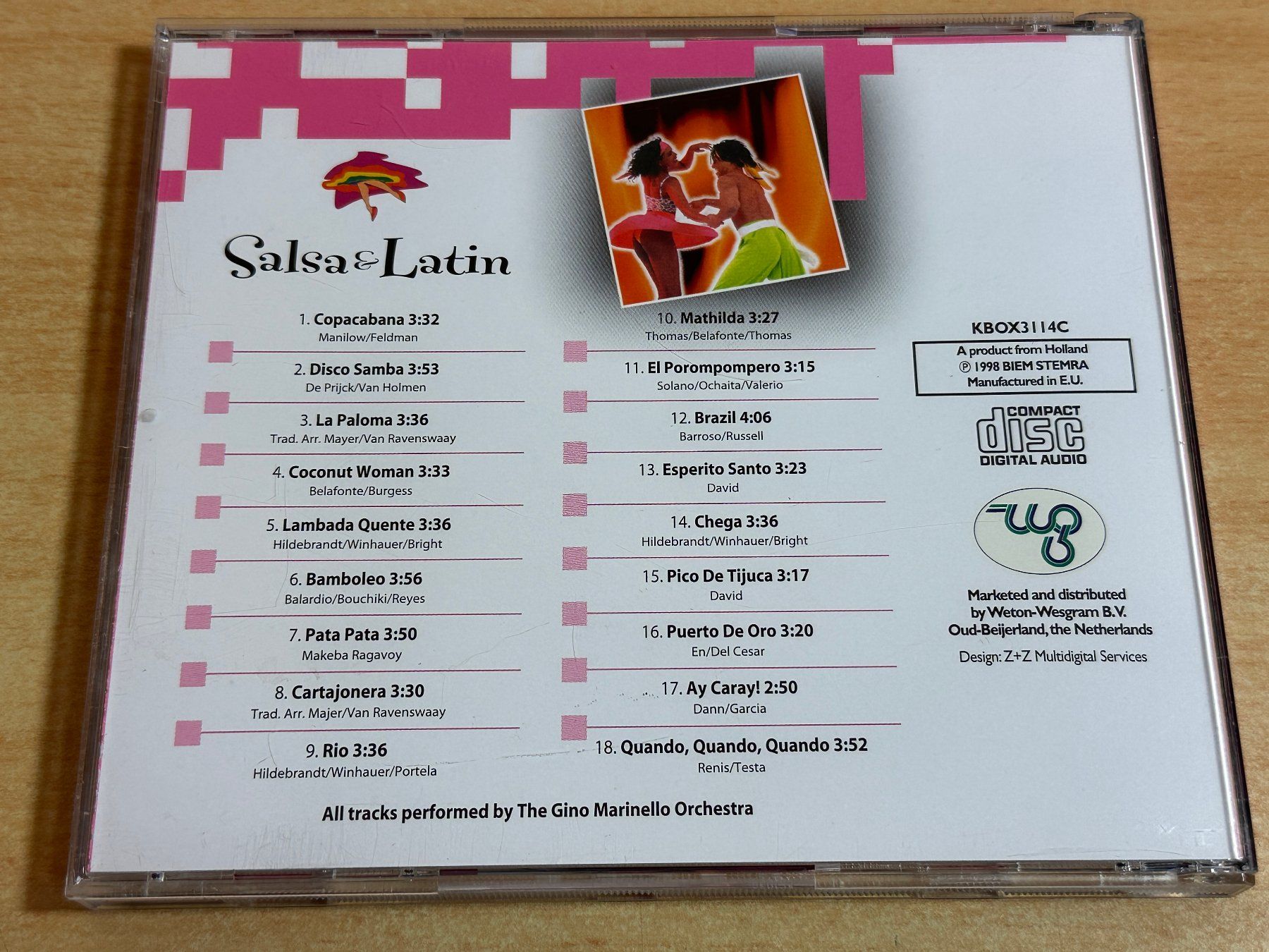 CD: Various – Salsa & Latin - 3 CD – Usato da Rikon im Tösstal venduto da Alpenmutz 4