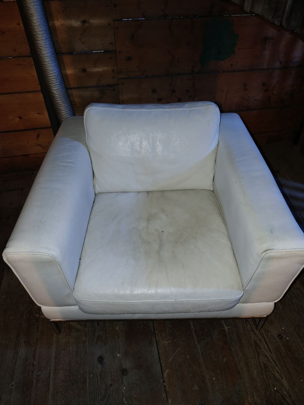 Divani: Kunstleder Sofa+Sessel in weiss, Gratis! – Usato da Elgg venduto da AlexanderH2002 4