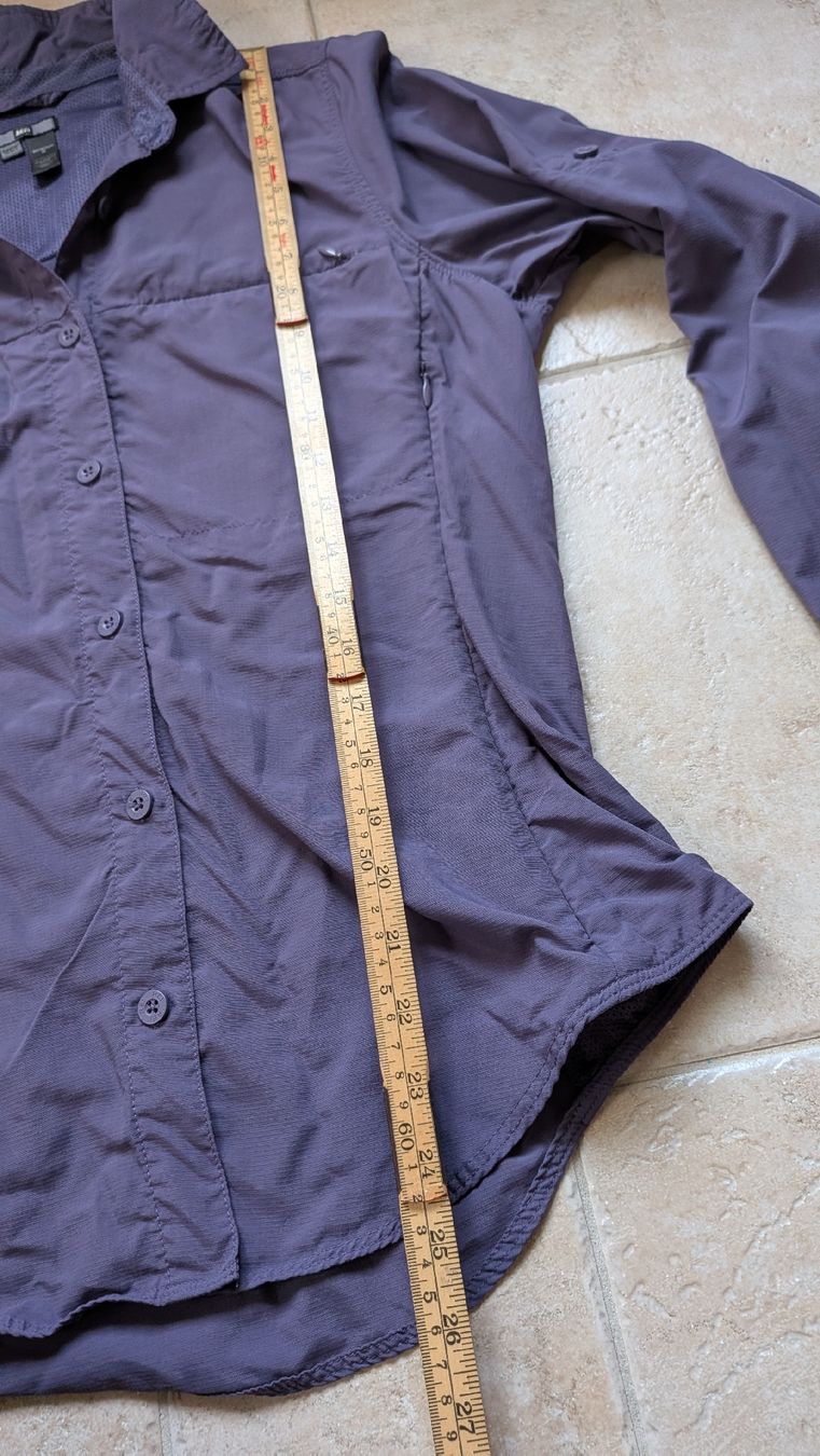 Camicette: Lila-grau Damen Wanderhemd REI M – Usato da Adlikon b.Regensdf venduto da foofdoll 8