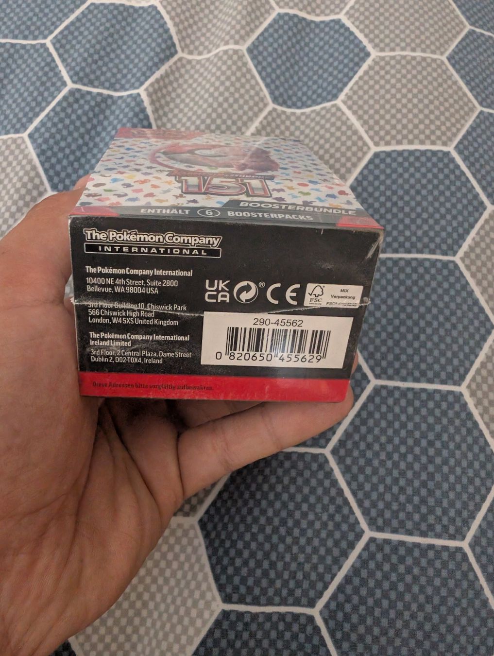Pokémon Carte collezionabili: POKEMON 151 BOOSTERBUNDLE – Nuovo e nell'imballaggio originale da Basel venduto da Master-Ball 3
