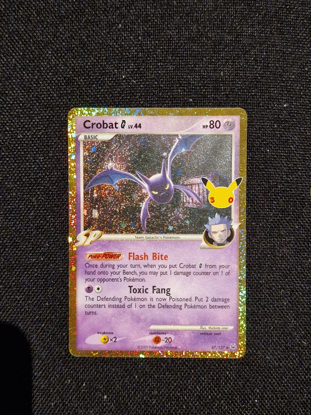 Pokémon Carte collezionabili: Crobat 30th eng – Nuovo (secondo la descrizione) da Giubiasco venduto da MrGru1992