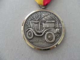 Medaille CH Auto Oldtimer Berna 1902 Hergestellt Jahr 1991