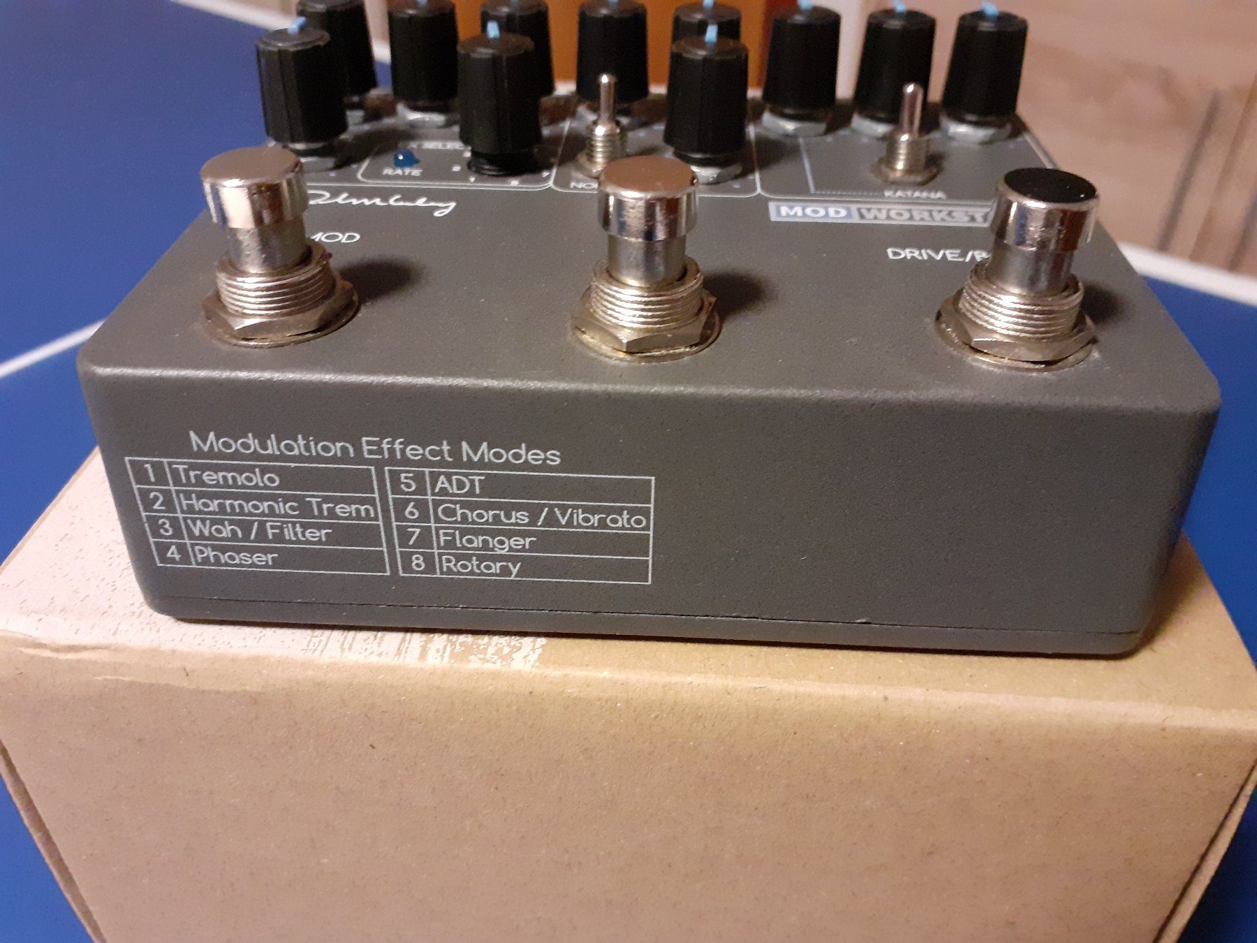 Strumenti musicali: Keeley Mod Workstation: Multi modulations, Overdrives, Boost – Usato da Torgon venduto da Guitar223 4