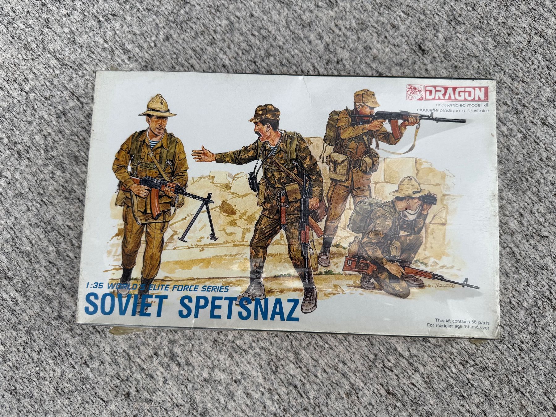 Modellbausätze & Standmodelle: Dragon 1:35 Soviet Spetsnaz 3002 Vintage – Neu (gemäss Beschreibung) aus Chiasso von Carrara-Modellismo