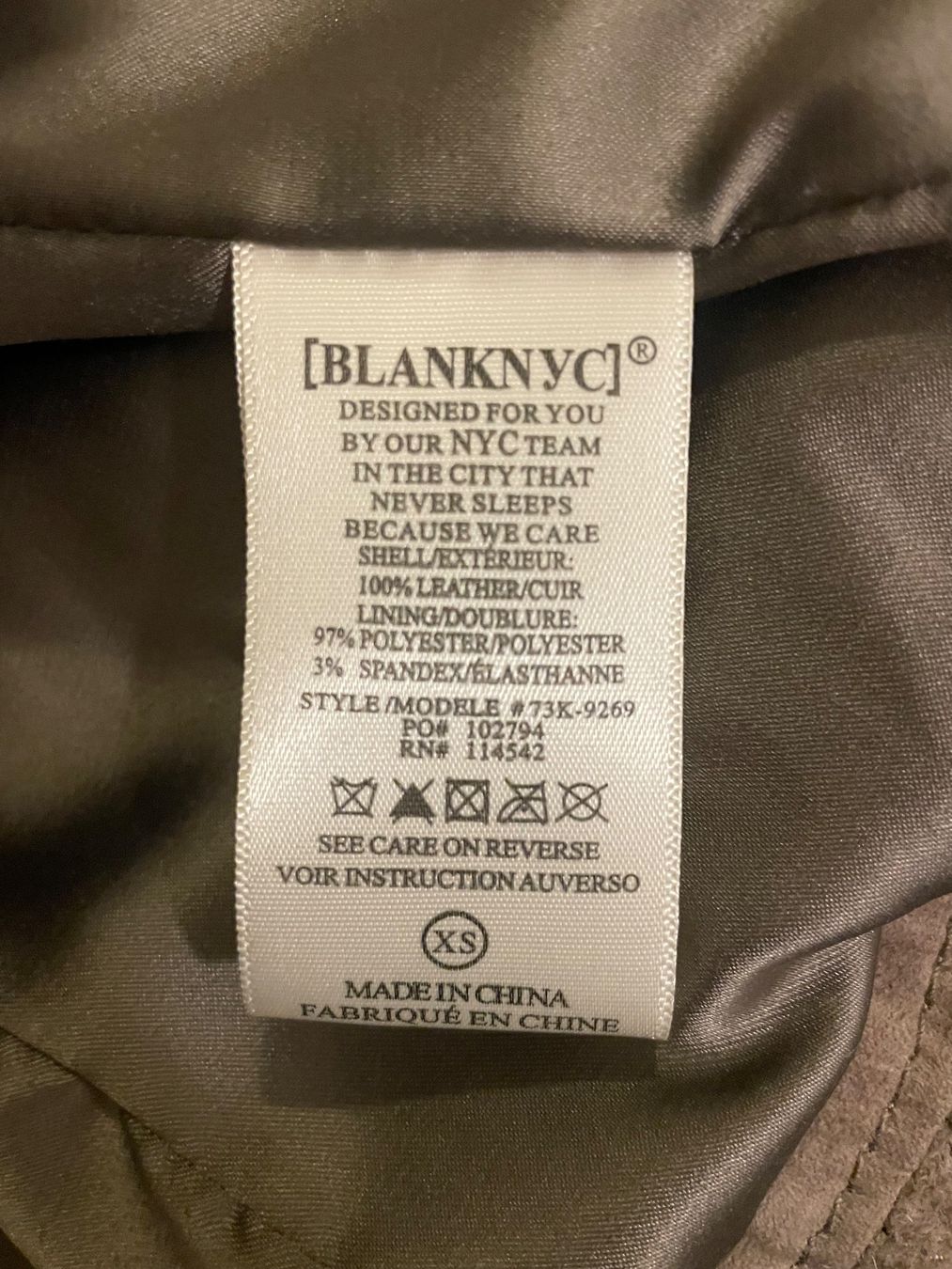 Jacken: [BLANKNYC] 100% Suede Biker Leather Jacket, XS – Gebraucht aus Zürich von Mariva1 4