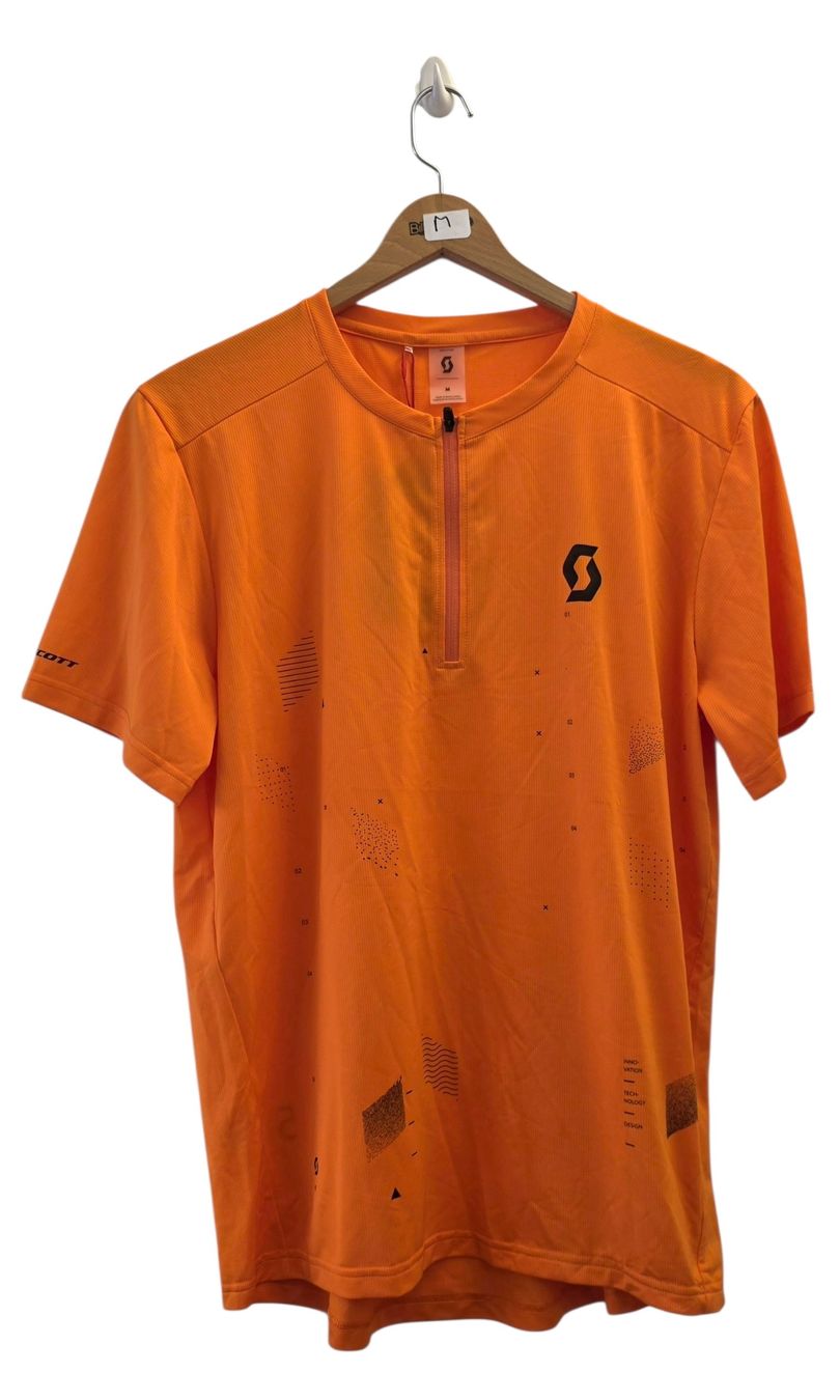 Scott Leibchen & Hosen: Maillot velo NEUF Scott Flow Zip, medium – Neu und originalverpackt aus Sugiez von factorysportoutlet