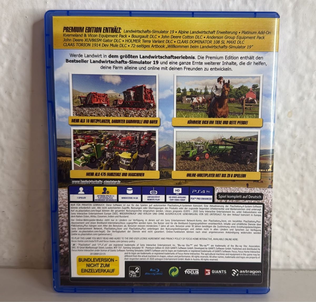 Sony Jeux: Farming Simulator 19 Premium Edition PS4/PS5 Game – D'occasion à Ehrendingen par bubulence 1